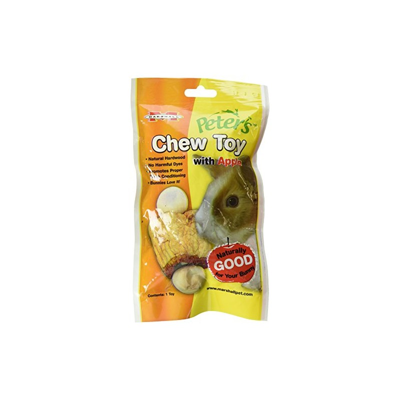 Peter'S Chew Toy For Rabbits And Small Animals, Apple