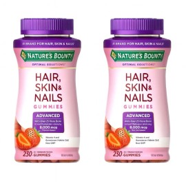 Nature’s Bounty Nature's Bounty Hair Skin and Nails with Biotin Antioxidants 230 Gummies 2 Pack