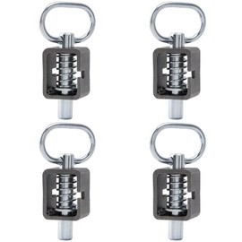 SPARKWHIZ Spring Latch Lock, Weld-On Spring Latch Assembly, Trailer Gate Latch, Pack of 4 (Universal)