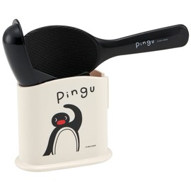 Skater SMS1-A Pingu Rice Spoon, 7.5 inches (19 cm), With Case, Made in Japan