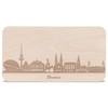 GRAVURZEILE Breakfast Board with Engraving – Skyline Bremen – Chopping