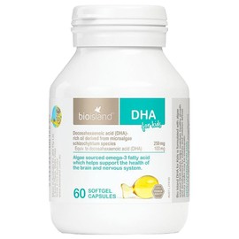 Bio Island DHA Kids 60 Capsules