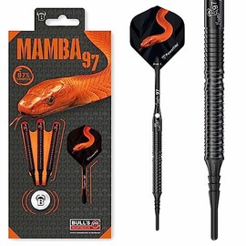 BULL'S Mamba M6 Dart, Black, 18 g