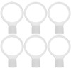 ledmomo 6pcs Safety Cone Connector Parking Cones Traffic Cone Bar