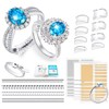70 Pcs Ring Size Adjuster for Loose Rings with Ring