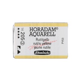 Schmincke Watercolor Pans - Rutile Yellow Full pan