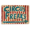 Tinworld Circus Freaks Carnival Sign D052