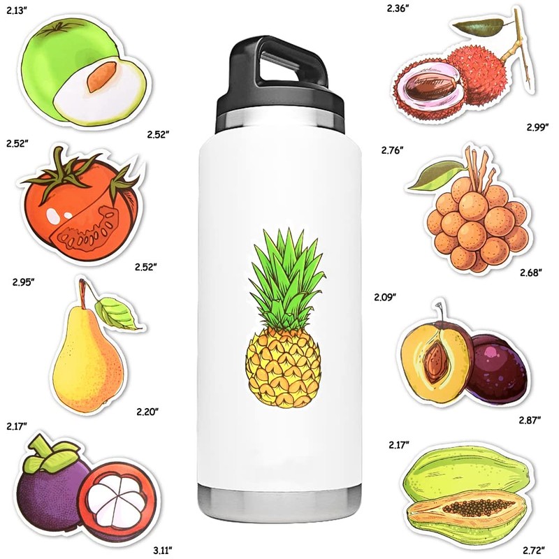SUSIHI Cute Fruit Stickers for Kids Cute Fruit Stickers for