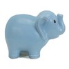 Child to Cherish Ceramic Stitched Elephant Piggy Bank, Blue