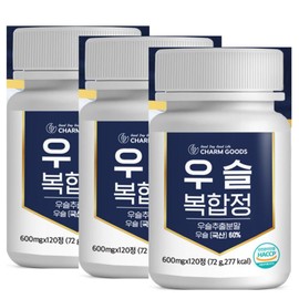 Chamgoods Woosul Complex Tablets 120 tablets 3pcs / 참굿즈 우슬복합정 120정 3개