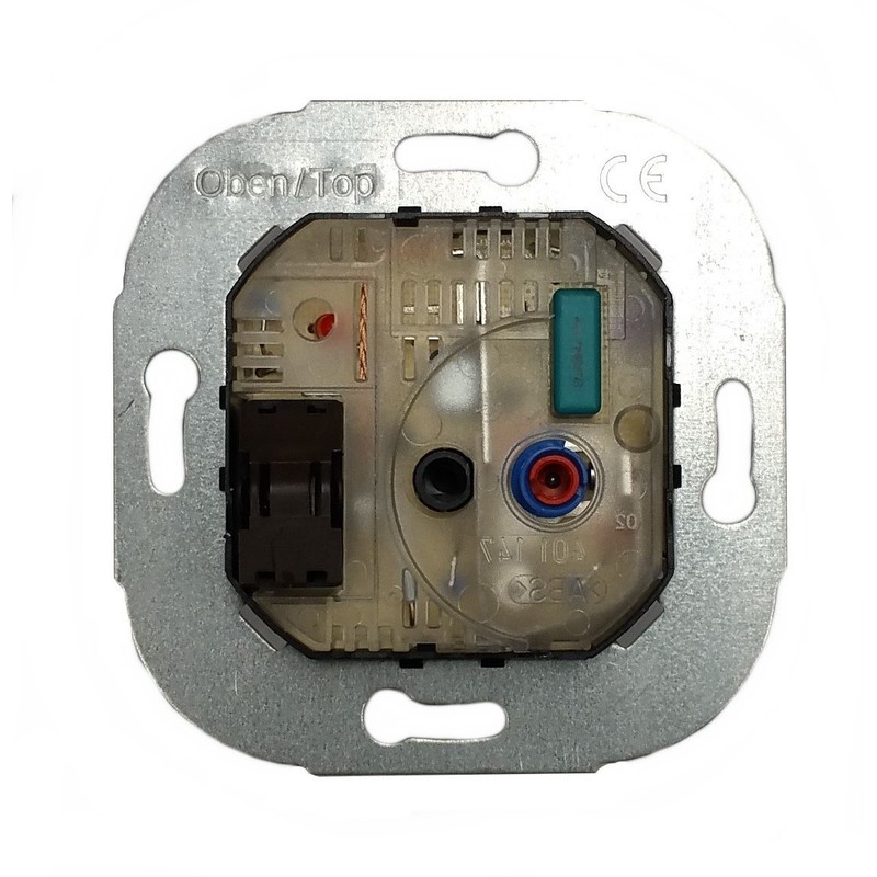 Room Temperature Controller 230 V with On/Off Switch, Alpine White,