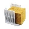 HEMOTON Plastic Bread Slicer for Homemade Bread, Adjustable Width, Multipurpose,