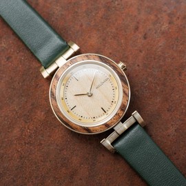 HOLZKERN Laura Zebrano Women's Quartz Watch Oak 9120078339022