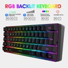 DGG 60% Gaming Keyboard and Mouse Combo, Small Keyboard and