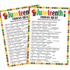 OXEDP Juneteenth Trivia Game Pack of 30, African American History