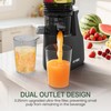 Heynemo Juicer Machines, 5.9" Wide Feed Chute Cold Press Juicer