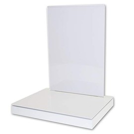 EH Design Advertising Stand for Product Presentation - Table Stand Counter Display in L Shape - Acrylic Display for Your Advertising - Point of Sale - Versatile and Individual