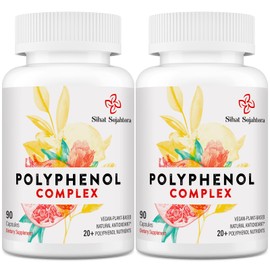 67,500 MG Polyphenols Supplement - Powerful Antioxidants & Polyphenol for Age Defense, Polyphenol Superfood, Quercetin, Resveratrol, Green Tea, Plant-Based & Energy, Immune Support, 180 Capsules