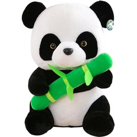 FCXVXCL Panda Plush Toy, Panda Stuffed Animal Toy Soft Cuddly Plush Toy Panda Plush Doll Stuffed Animal Doll Plushie Doll Plush Toy Panda Soft Toy Hugging Pillow Gift for Kids Girls Boys (30cm)