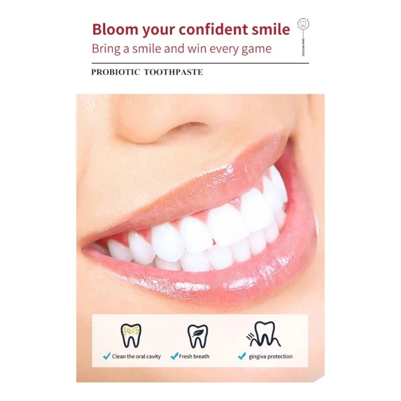 3x Pasta Dientes Probiótica Sp-10 Para Blanquear Los Dientes