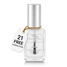 Esmalte de uñas certificado Halal de Karma  verdaderamente transpirable, libre de crueldad y vegano  Esmalte de uñas permeable al oxígeno Wudu (capa  