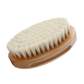Ipetboom Bathroom Scrubbing Brush Wooden Baby Hair Brush 1pc Bath Body Baby Suit Choker Necklaces for Girls Shower Brush Boys Suits Brush Bath Shampoo Hair Wooden Bath Set White Toddler