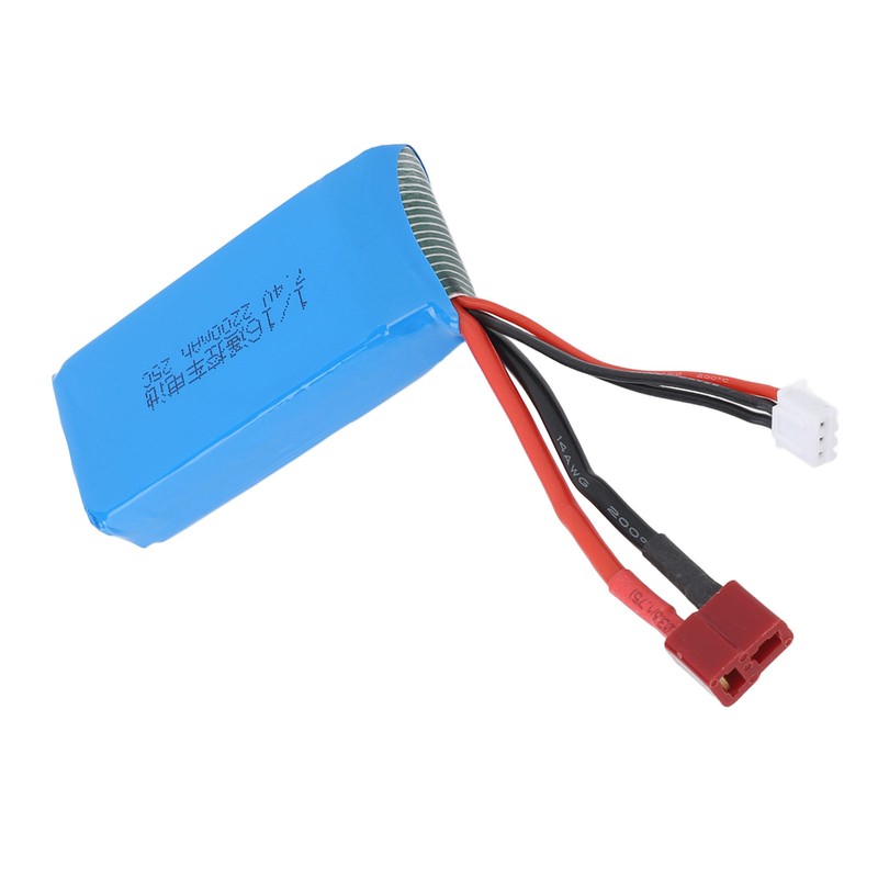 RC Car Battery 2S 7.4V 2200mAh Li Po Circuit Protection
