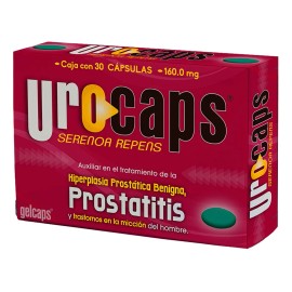 Urocaps Aux Hiperplasia Prostática Benigna Prostatitis Sabor