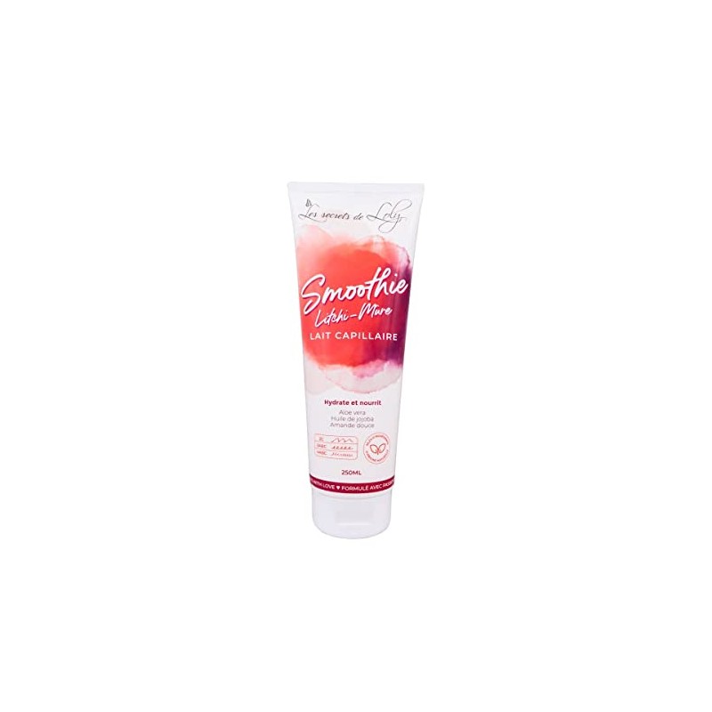 LES SECRETS DE LOLY Moisturising Smoothie Litchi Mulberry Milk, 250