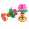1 Pair LED Lotus Light Buddha Lotus Lamp USB Powered