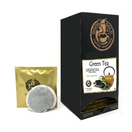 GREEN TEA LOOSE LEAF TEA PODS - Good As Gold Coffee - (3 Pack Special = 54 Pods)