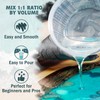 IGaiety 1 Gallon Epoxy Resin, Epoxy Resin Kit, Crystal Clear