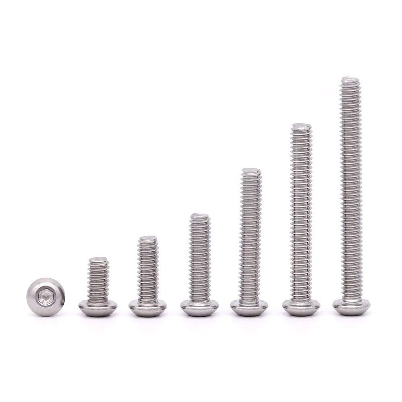 RoyceMart 5/16-18 x 1-1/4" (10 Pack) Hex Socket Button Head