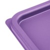 Hygiplas Square Purple Lid to fit - Large 10/15Ltr