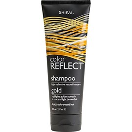 Shikai Color Reflect Gold Shampoo, 8-Ounce Tubes (Pack of 3)