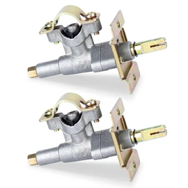 Gas Grill Griddle Valve Replacement for Blackstone 4 Burner 36 Inch 1554 1565 1836 1866, Gas Griddle Control Valve for Blackstone, Compatible With Blackstone Griddle Replacement Parts, 2 Packs