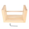 Horizontal Yarn Holder 20cm Spindle Length Increase Speed DIY Wooden