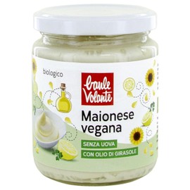 Baule volante Maionese vegana biologica senza uova - Cremosa e saporita con olio di semi di girasole, senape, limone ed erbe aromatiche - Alternativa vegetale - Perfetta per panini, insalate e ricette