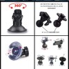 MC-DOSHAMA Dash Cam Holder for Car, Suction Cups, 5 Types