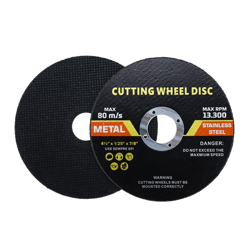NORJIN 100 Pack 4-1/2 Inch Cutting Wheel, 4-1/2" x 7/8"