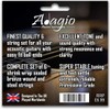 2 SETS! Adagio Professional Acoustic Guitar Strings 11-50 Phosphor Bronze