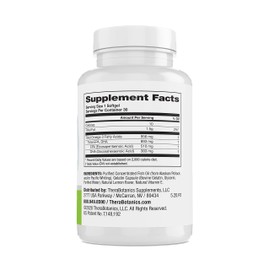 Therabotanics Perfect Omega Fish Oil Supplement EPA & DHA – High Absorption, Concentrated Omega 3 for Heart, Brain, Eye, & Metabolic Health - Alaskan Fish Oil Softgels - 60 Count (Pack of 2)