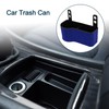 TUCKBOLD Car Trash Can Portable Front Seats Trash Bin Blue