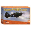 Dowings DWS48034 1/48 Republic P-43B/C Lancer, Recon Machine, Plastic Model