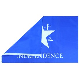 Conrad Texas Independence Blue Premium Quality Heavy Duty Fade Resistant 3x5 3'x5' 100D Woven Poly Nylon Flag Banner Grommets