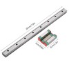 Akozon Linear Guide Rail 1 Piece LML12B Miniature Linear Guide