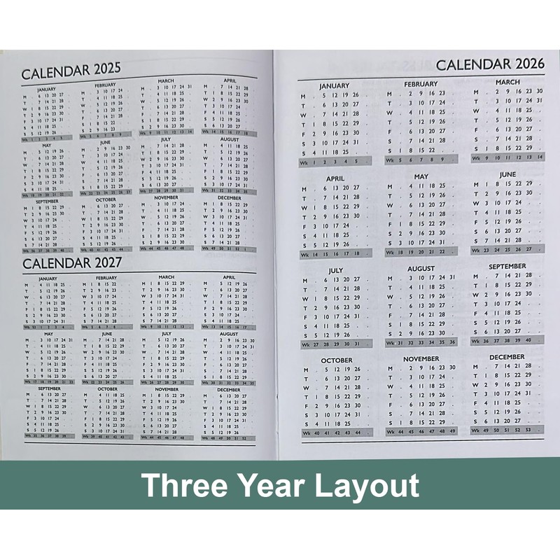 PaulStore 2026 A4 / A5 / A6 Diary Day to