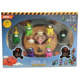 Among Us Crewmate Figures 8 Pack Deluxe Box (S2)