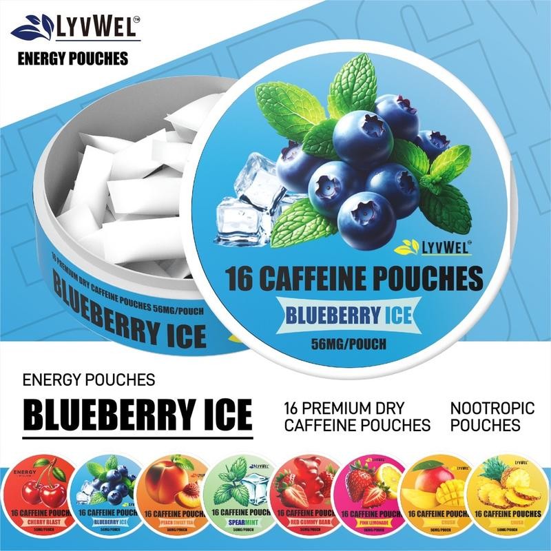 LyvWel Energy Pouches (1 Pack) (56mg fuel/pouch) energy Decky +