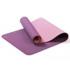6mm Color Reversible TPE Yoga Mat (Purple)